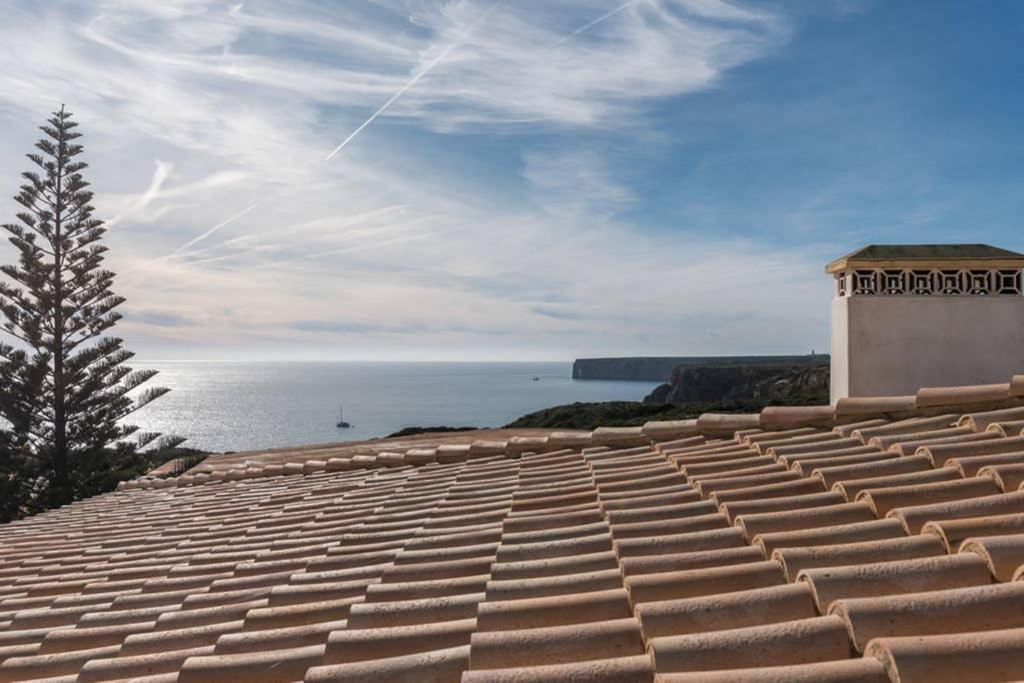 Casa Do Beliche - Frente Praia, Grande Terraco Privado Sagres Bagian luar foto