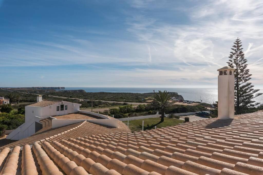 Casa Do Beliche - Frente Praia, Grande Terraco Privado Sagres Bagian luar foto